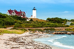 Nonska Light on Cape Cod in Massachusetts